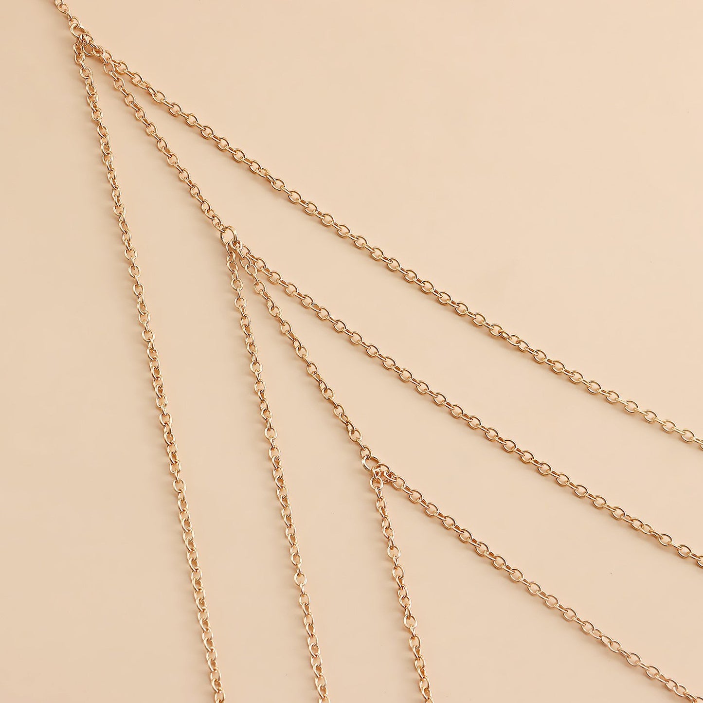Jewelry Casual Versatile Leg Ring Body Chain Sexy Sweet Cool Elastic Band Metal Thigh Chain