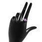Jewelry Versatile Winding Metal Ring Hand Decoration Personality Simple Color Crack Bead Ring Female