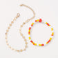 A91 Bohemian Ethnic Trend Anklet Handmade Beaded Simple Foot Decoration Fashion Creative Accessories