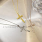 Accessories Small Letters MerryChrismas Necklace Women's Cross Necklace Women