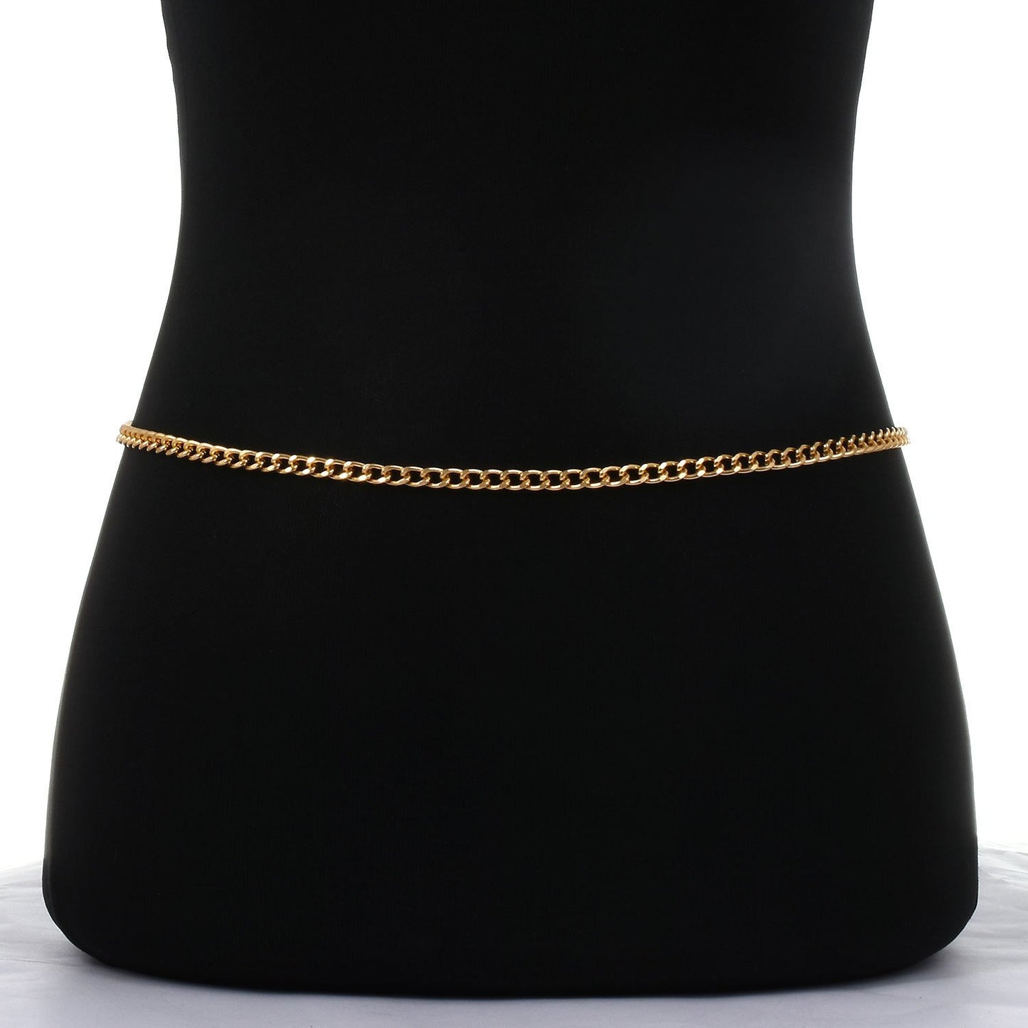 Jewelry Punk Exaggerated Metal Chain Body Chain Ladies Sexy Retro Single Layer Alloy Waist Chain