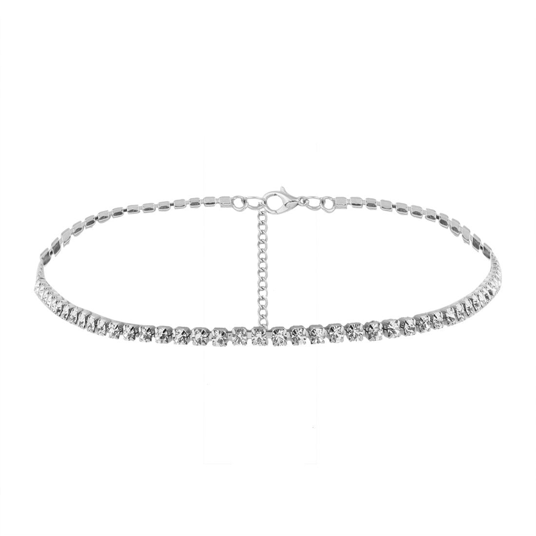 N5612 simple temperament diamond necklace female collarbone necklace necklace choker single product