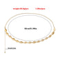 Jewelry ins alloy leaf stitching chain waist chain accessories body chain women's sense of luxury