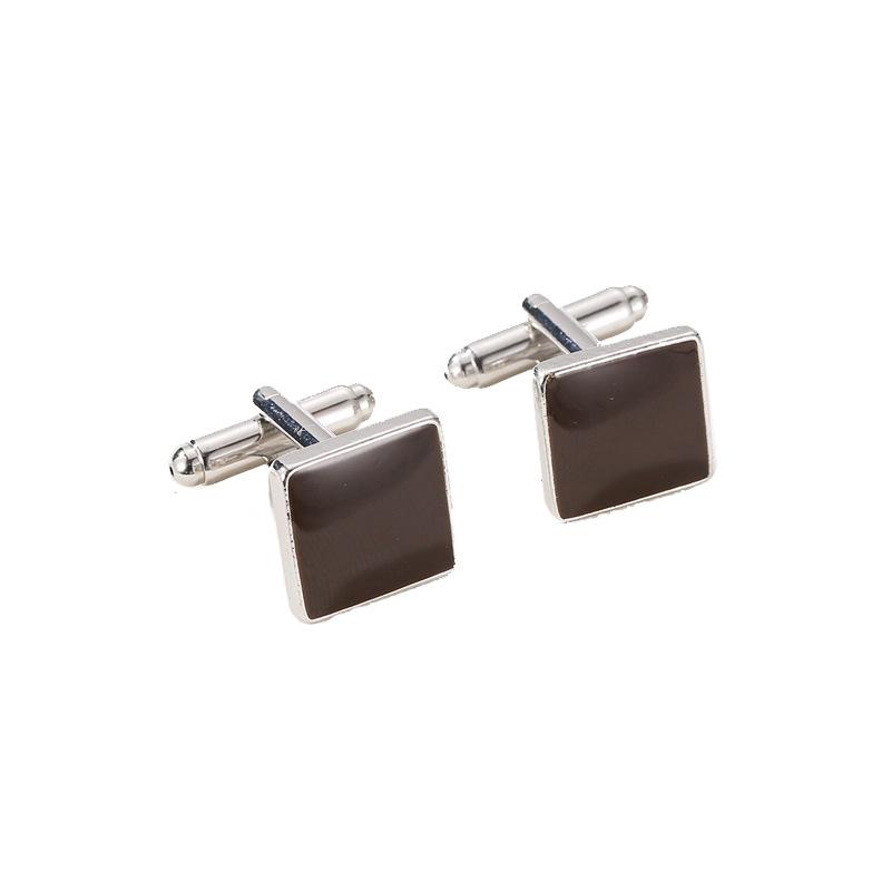 Cross Glossy Cufflinks Business Casual Men Suit Shirt Metal Cufflinks Accessories