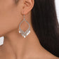 E1772 Jewelry simple metal drop-shaped tassel earrings personality niche ethnic earrings