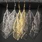 Fashion and personality explosion models hollow four leaves ladies earrings popular earrings stalls