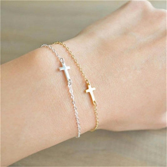 Exquisite Personality Lucky Cross Bracelet Cross Bracelet