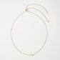 N7576 Exquisite Tassel Necklace Simple Y-shaped Shrinkable Necklace Small Fashion Fashion Clavicle Chain Female