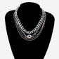 Jewelry Exaggerated Alloy Devil's Eye Pendant Necklace Female Handmade Fashion Drip Eyes Necklace