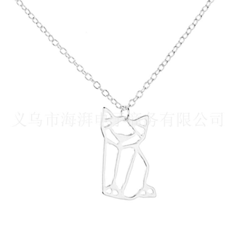 Jewelry Personality Fashion Cute Cat Pendant Necklace