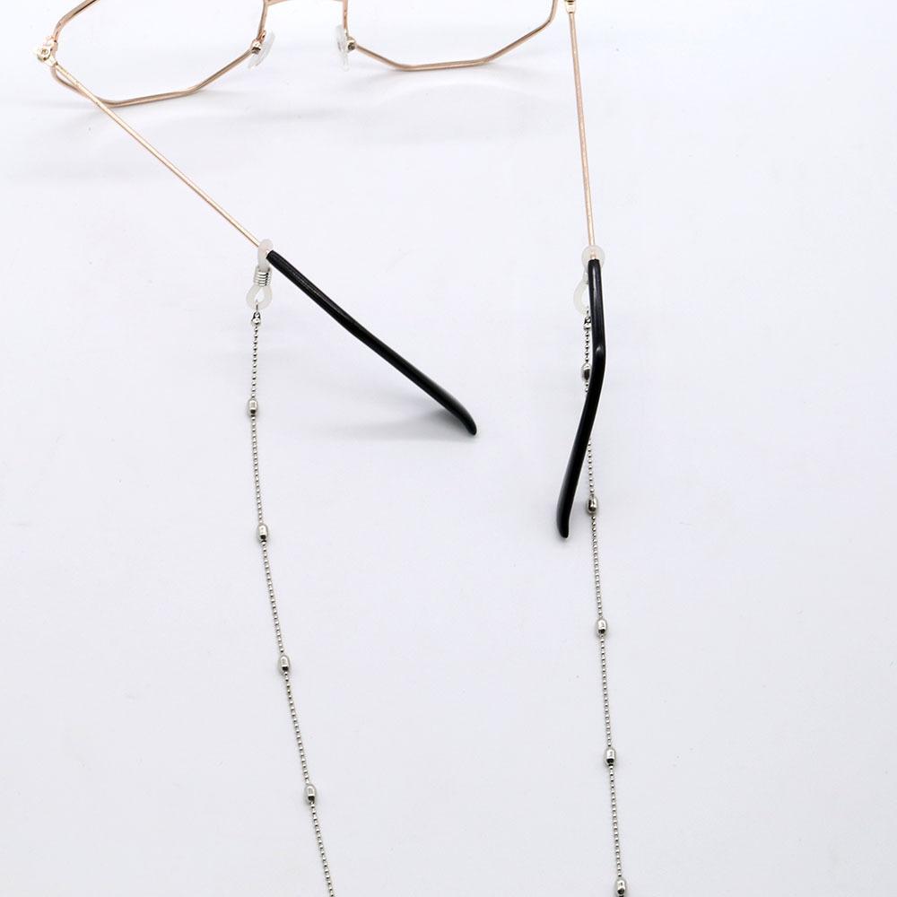 Metal glasses chain net red metal sausage chain mask hanging chain anti-lost non-slip glasses chain