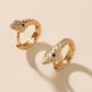 Ins retro creative snake-shaped earrings fashion personality punk metal earrings earrings jewelry female