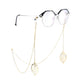 Jewelry Fashion Leaf Pendant Glasses Mask Accessories Ladies Temperament Metal Chain Glasses Chain