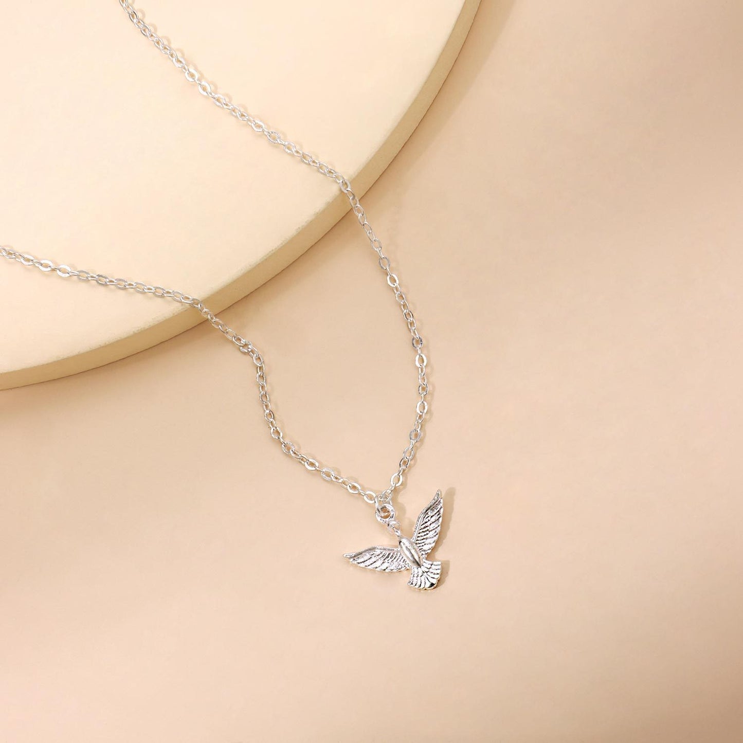 Jewelry Geometric Simple Eagle Necklace Female Fashion Trend Personality Necklace Clavicle Chain