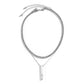 Jewelry simple cold diamond chain collarbone chain creative geometric metal rod snake bone necklace