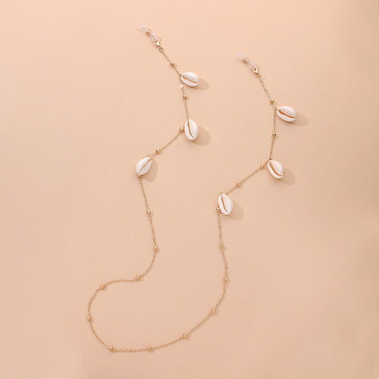 Jewelry Fashion Shell Bead Chain Glasses Chain Simple Versatile Personality Trend Accessories Female