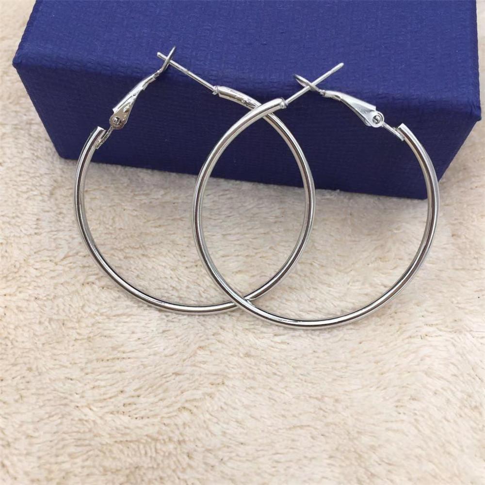 Fashion Exaggerated Alloy Earrings Earrings Circle Hoop Earrings Earrings