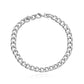 Jewelry punk fashion aluminum chain alloy anklet women's retro trend simple single-layer foot decoration