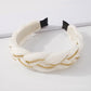F3915 Fashion temperament elegant headdress light luxury claw chain simple niche braid rhinestone fabric headband