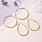 Earrings simple fashion exaggerated big earrings punk street style trendy earrings temperament earrings