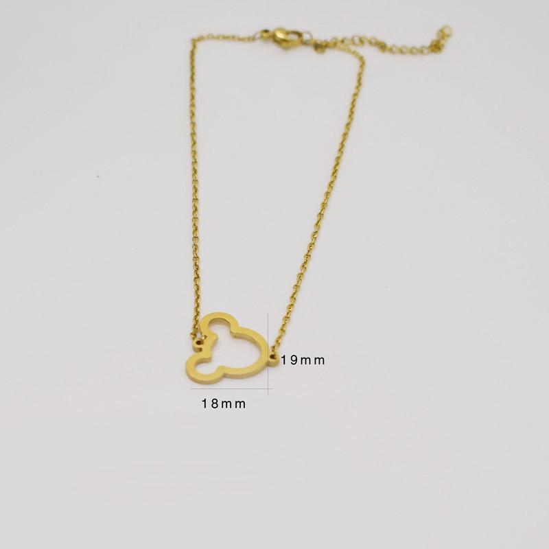 Mickey Mouse Anklet Cartoon Cute Mickey Mouse Anklet Jewelry