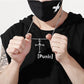 Men's Skull Personality Pendant Necklace Cross Religion Punk Hip Hop Ghost Skull Jewelry