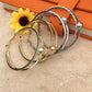 Fashion Earrings Pop Alloy Earrings Earrings Frosted Ring Circle Hoop Earrings Earrings