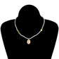 Jewelry Bohemia Beaded Shell Necklace Women's Handmade Beaded Pentagram Necklace Clavicle Chain