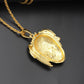 Hip-hop trendy jewelry fashion creative personality popular face pendant necklace
