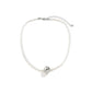 Jewelry Personality Geometric Beaded Clavicle Necklace Niche Imitation Pearl Round Bead Mix Necklace Women