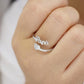 Ring Retro Alphabet Papa Ring Female Personality Simple Love Ring Father's Day Gift