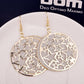 High Quality Irregular Five Pointed Stars Multi-level Frosted Earrings Women Fashion Earrings