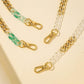 Resin Transparent Imitation Jade Simple Chain Mask Chain Creative Colorful Handmade Glasses Chain