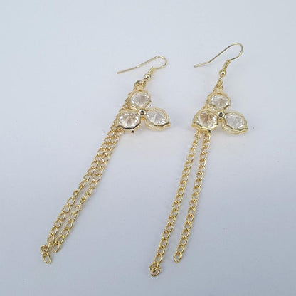 Long Tassel Earrings Chain Creative Earrings Earrings Alloy Earrings Earrings