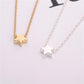 Necklace women's simple five-pointed star necklace small and exquisite short star clavicle chain exclusively for