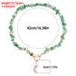 Jewelry Large Shaped Pearl OT Buckle Necklace Female Ins Temperament Simple Emerald Turquoise Necklace
