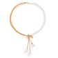 Jewelry baroque special-shaped pearl tassel necklace temperament simple geometric multi-layer chain necklace