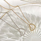 Ins full diamond love necklace female fashion light luxury niche design geometric hollow peach heart pendant clavicle chain