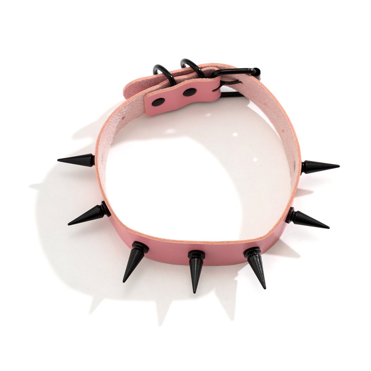 Dark cos gothic metal spike necklace personality sweet cool rivets three-dimensional choker collar necklace