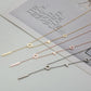 Net red love titanium steel necklace female niche design feeling ins cold collarbone chain non-fading small jewelry
