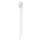 E1799 Niche flower ear bone clip simple chain tassel long earrings sweet cool fairy earrings for women