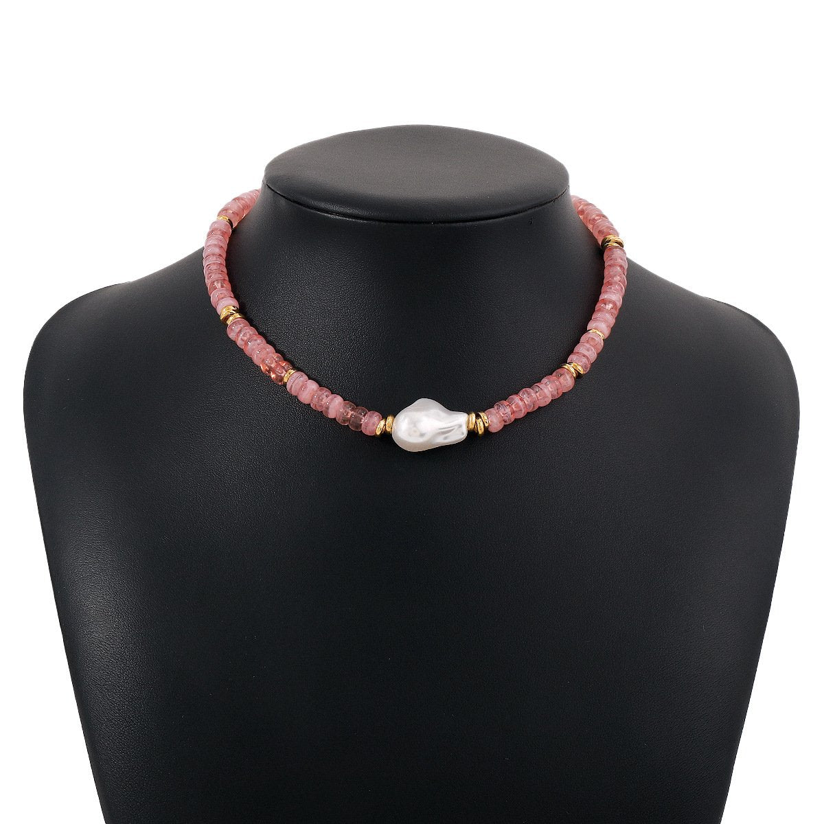 N1784 Bohemia Leisure Vacation Ethnic Necklace Female CCB Beaded Color Fragrance Simple Necklace