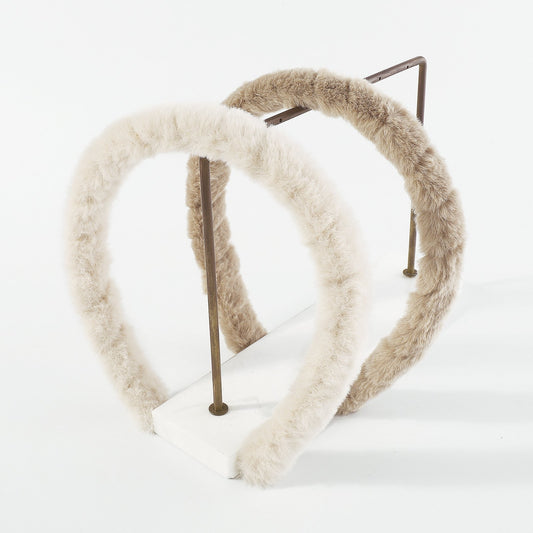 F4962 Simple geometric fashion autumn and winter series headband furry cute forest girl heart sweet headband girl