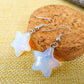 Pentagram Creative Earrings Fashion Earrings Earrings Opal Alloy Earhook Earrings
