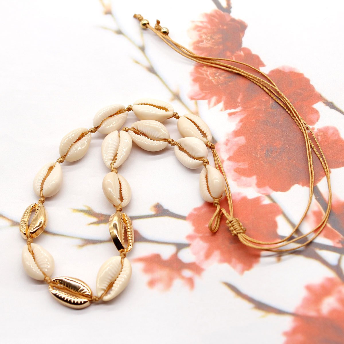 Jewelry Creative Necklace Choker Shell Hand-knotted Necklace Female Accessories