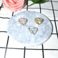 Abstract face outline ring fashion personality open ring ring