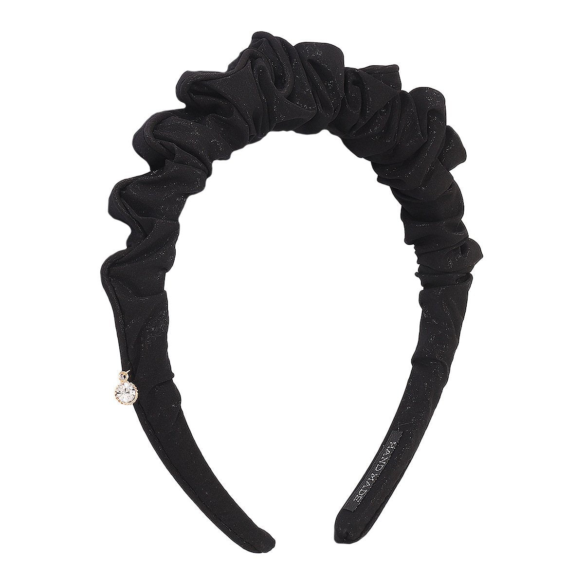 F493 jewelry simple small fresh pure color folded headband fashion commuting out fabric headband
