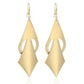 Baroque India Leaf Frosted Ladies Star Earrings