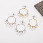 E152 Jewelry metal simple niche circle earrings tribal ethnic geometric earrings