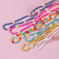 Jewelry Rice Bead Flower Necklace Women's Fashionable Temperament Adjustable Necklace